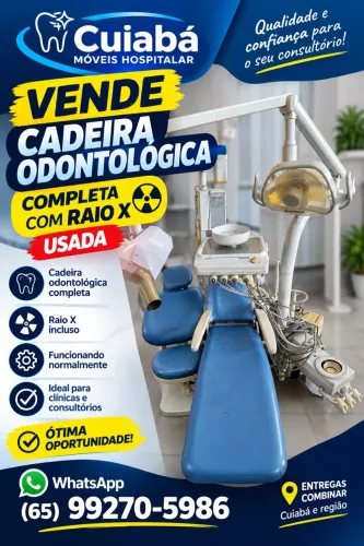 Cadeira odontológica usada