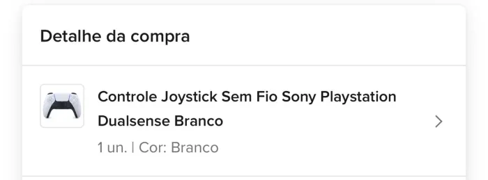 PlayStation 5 DualSense Controle sem fio - Branco