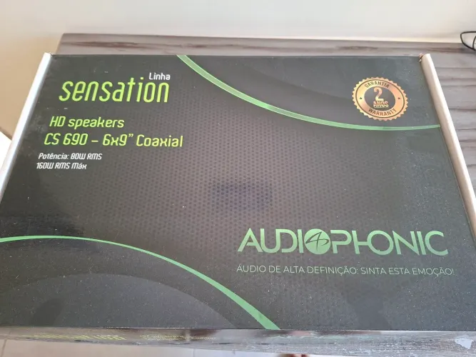 Auto falantes 6X9 coaxial coaxial 690 linha sensation