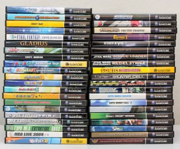 Games para Gamecube originais completos e testados a partir de R$80,00