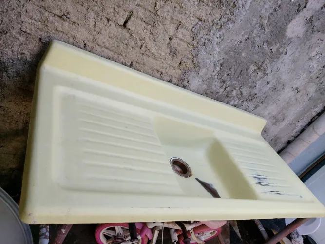 Pia de Ferro Fundido Esmaltada 