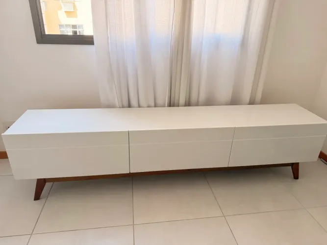 Rack Retrô branco 