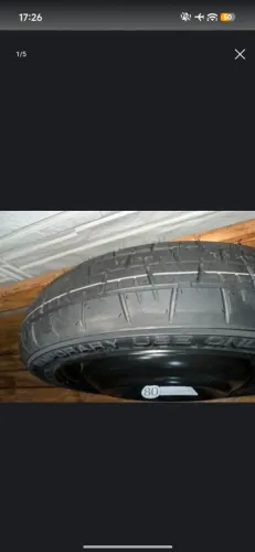 Pneu estepe Toyota Yaris 125/70/16