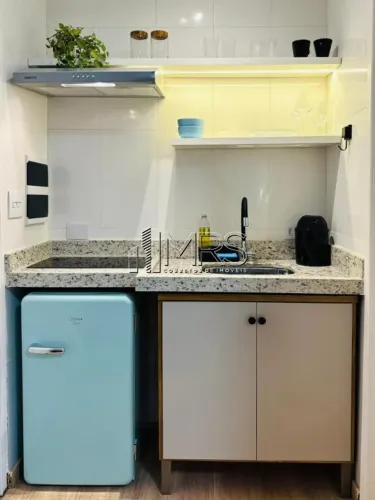 Maravilhoso Apartamento Kitinete à Venda no Ocian, Praia Grande - 1 Quarto