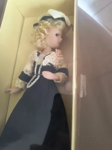 Damas da época boneca porcelana