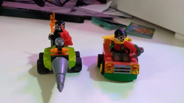 LEGO Mighty Micros 76062 Robin vs Bane - Original + Manuais