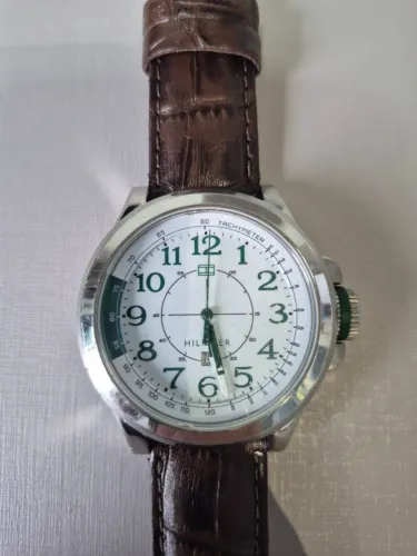 RELOGIO TOMMY HILFIGER ORIGINAL TH1790842 MASCULINO COURO