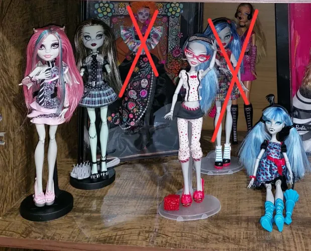 Troco Monster High por Barbie de filme LER DESCRIÇÃO