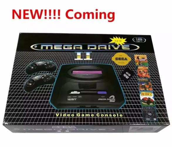 Mega Drive novo Lacrado com caixa à pronta entrega na TILTY'S GAMES
