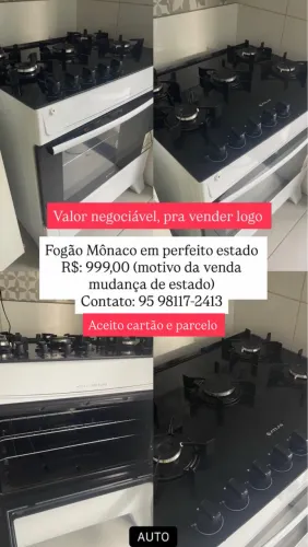 Fogão Mônaco