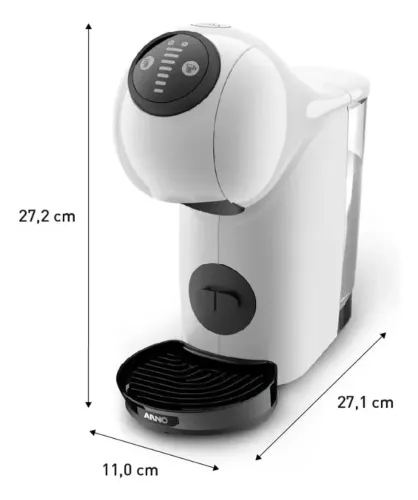 Nescafé Dolce Gusto Arno Genio S Basic Branca Dgs1 Cor BrancoNescafé Dolce Gusto Arno Geni