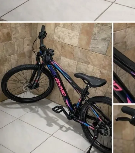 Bike Aro 29 Nova Freio a Disco + Marchas Pouco Uso