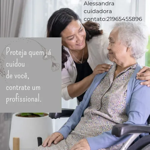 Cuidadora de idosos , alzheimer, demência e dificuldades cognitivas 