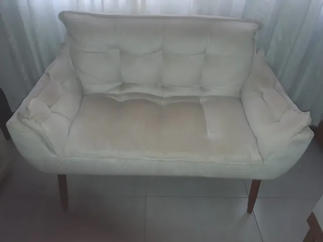 Sofá namoradeira Suede
