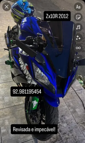 kawasaki zx10R impecável