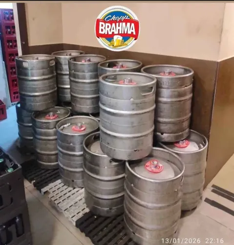Barril de chopp AmBev 50L 
