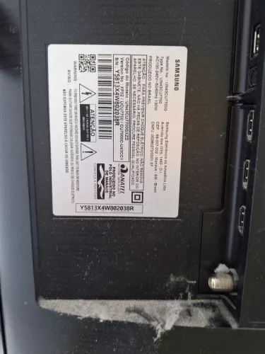 Tv Samsung 43' - Defeito no kit Led e display