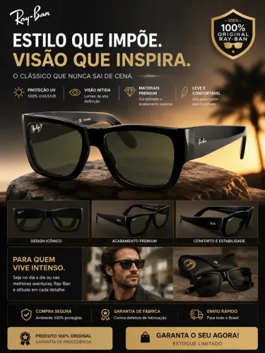 Óculos Ray ban Nomad