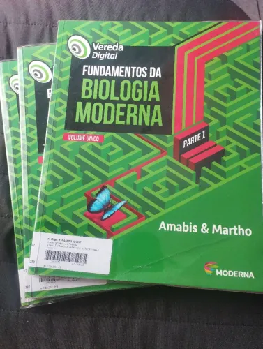 Livros Didáticos Biologia Moderna COMPLETO - Editora Moderna 
