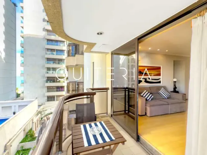 Flat mobiliado para locação em Ipanema Varanda 80m² 2 Quartos 1 Vaga Portaria 24hs