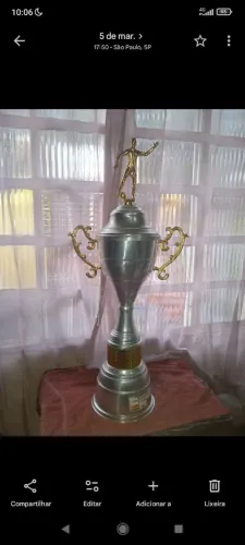 LINDO E RARO TROFÉU BOLA