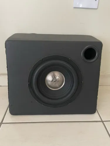 Subwoofer 8" Morel 804 Caixa Mdf