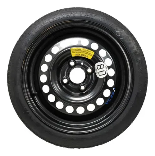 Estepe Roda Pneu Nissan Versa 2023 Preto