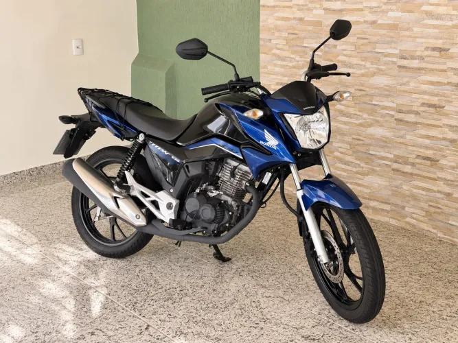 CG 160 Titan 2024 - Azul Perolizado