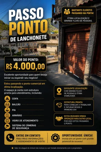Passo ponto comercial