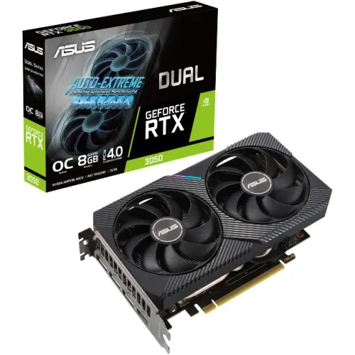 Placa de Vídeo Asus DUAL RTX3050 8gb