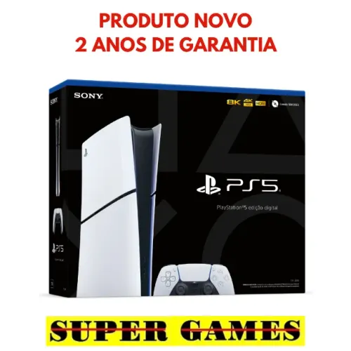 PS5 825gb Versão Digital, AvaliamosTroca, loja física desde 2004, próximo ao Metrô.