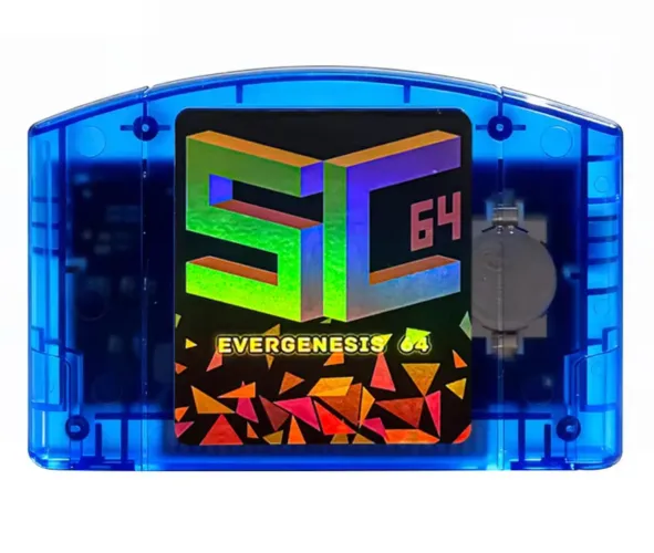 EverDrive COM LED Nintendo 64 Summer Cart N64 Chip 6TG 16GB