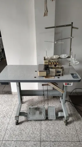 Máquina Interlock Industrial ConSew CW-757 - 5 Fios (Completa e Revisada)