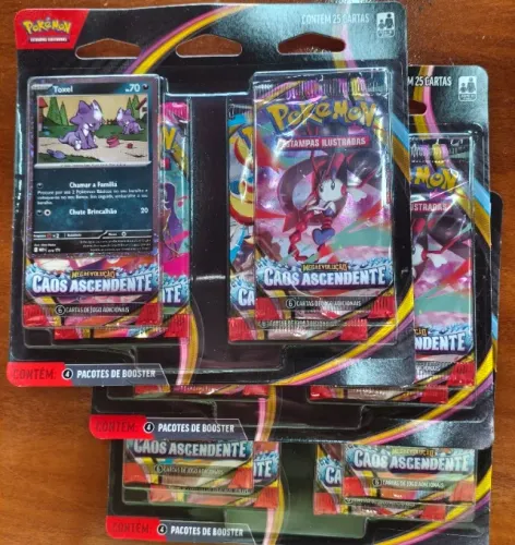 Blister Quádruplo Caos Ascendente Pokémon
