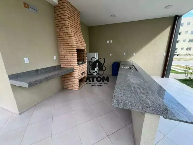 Apartamento térreo 2 quartos pra locação no Residencial Terence