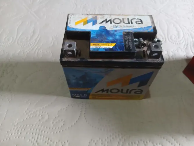 Bateria moura para moto