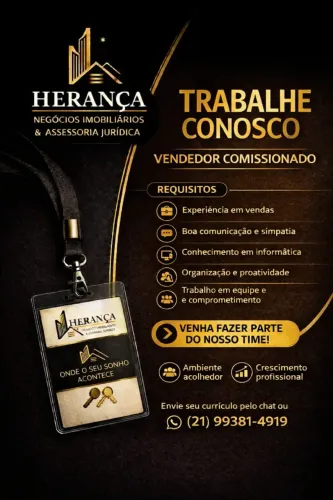VAGA DE EMPREGO PARA SECRETARIA, RECEPÇÃO E VENDEDORES