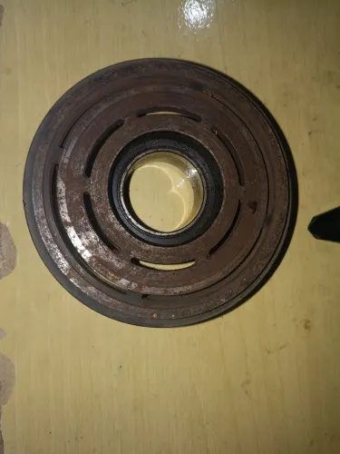 Polia E Cubo Do Compressor Ar Condicionado Astra 2005 (Delphi CVC) - Rolamento Bom
