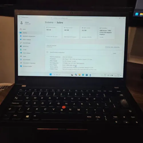 Thinkpad T14 | AMD Ryzen 7 PRO 4750U | 16GB DDR4 | 512GB SSD