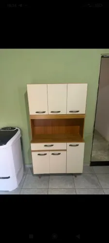 Armário de cozinha completo compacto e elegante