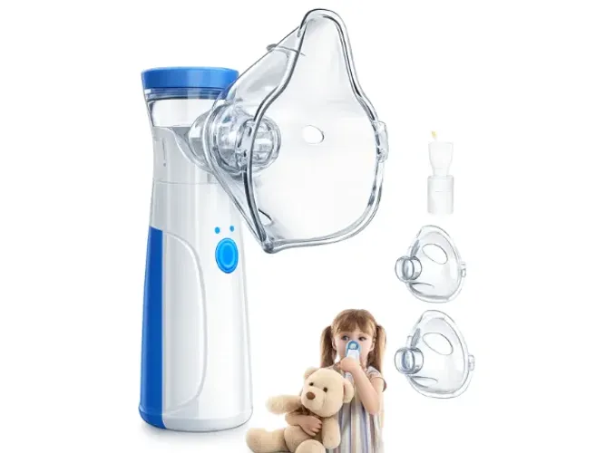 Inalador Nebulizador Ultrassônico Portátil Silencioso