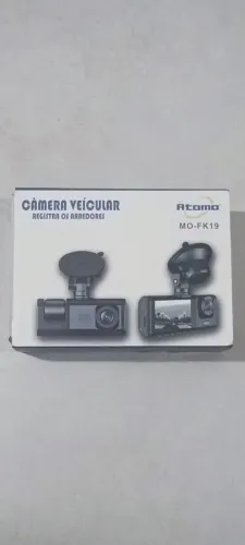 Câmera Veicular Automotiva 3 Em 1