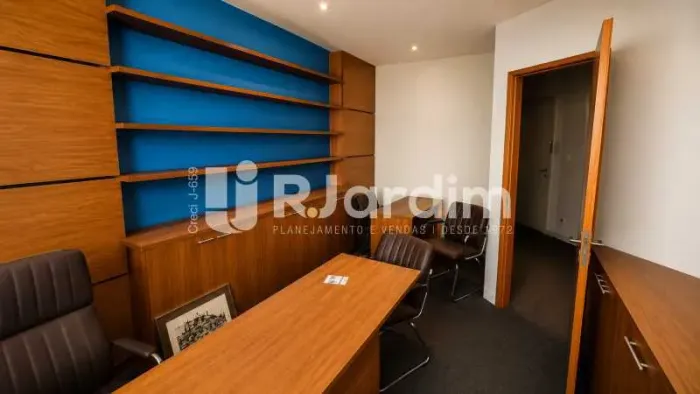 Sala comercial centro do rio mobiliado