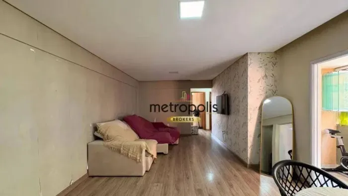 Apartamento com 3 dormitórios à venda, 99 m² por R$ 680.000,00 - Campestre - Santo André/S