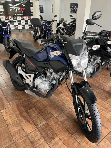 CG 160 START 26/26 0KM AZUL 