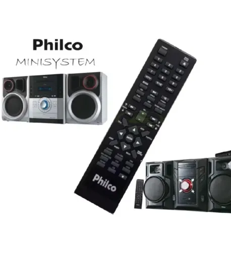 Controle original mini System Philco. 