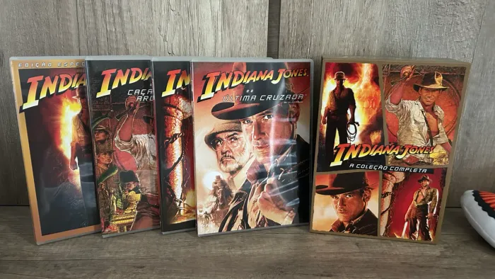 Box dvd indiana Jones completo