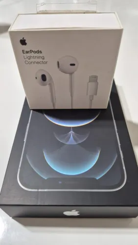 iPhone 12 Pro 128GB Prateado - Completo, com caixa e acessórios
