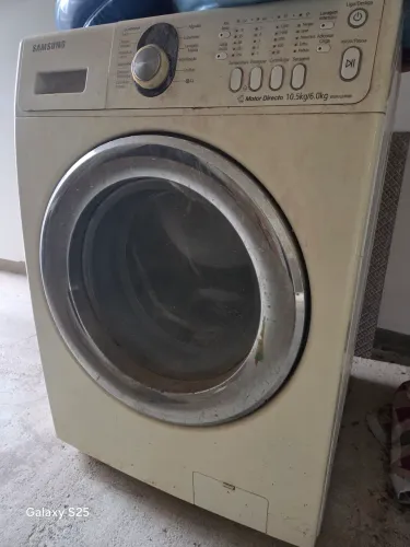 Samsung Lava e Seca 10,5kg/6kg - WD9102RNW - com defeito
