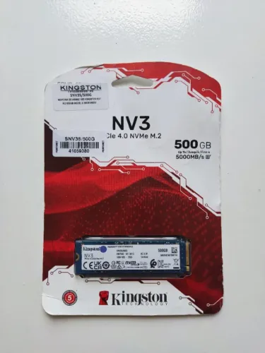 SSD Kingston NV3 500GB Novo